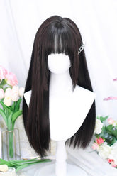 Süße Lolita Langhaarperücke 3 Farben